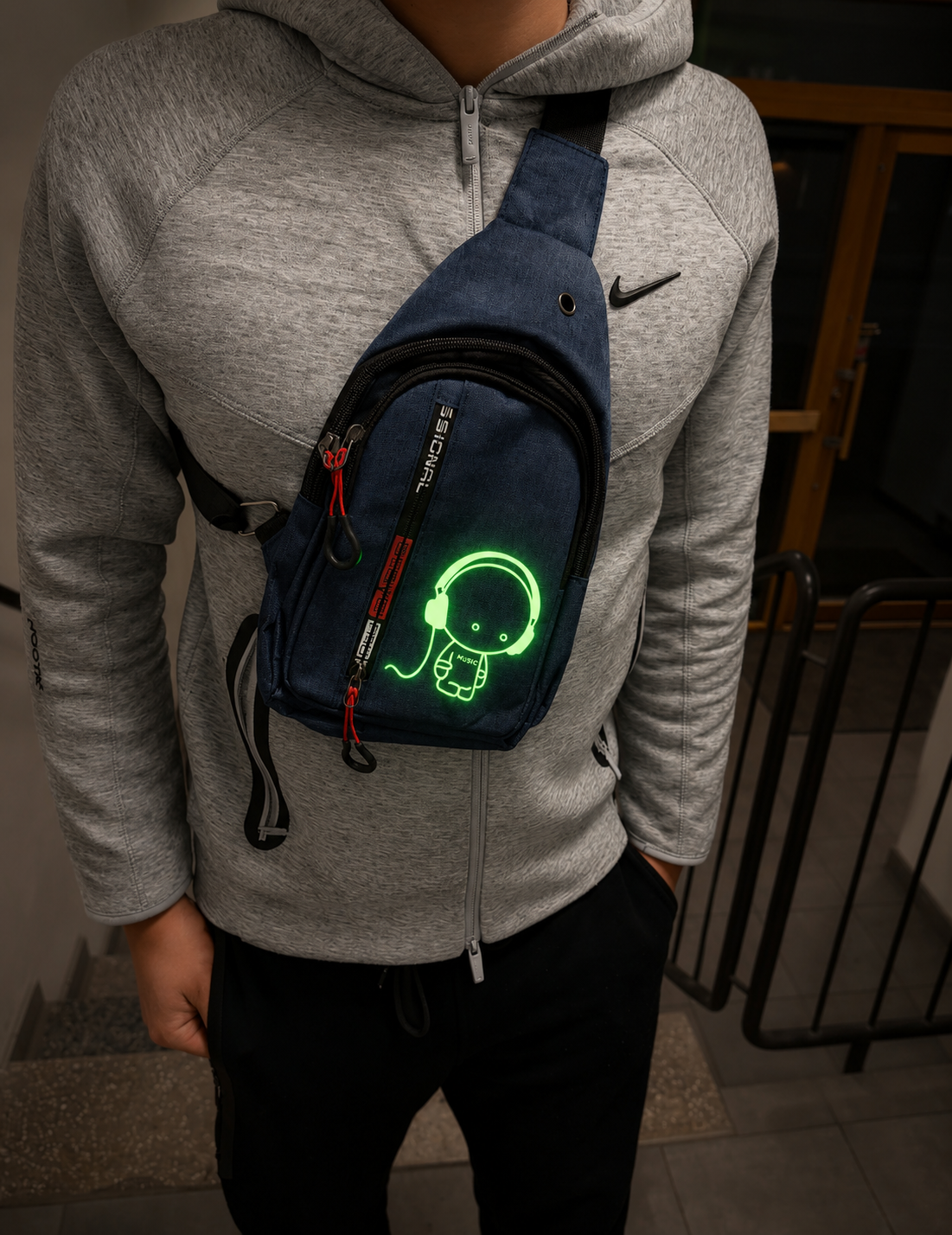 Glow Pack Pro™ – Självlysande crossbody bag