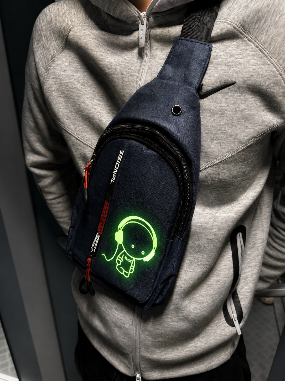 Glow Pack Pro™ – Självlysande crossbody bag