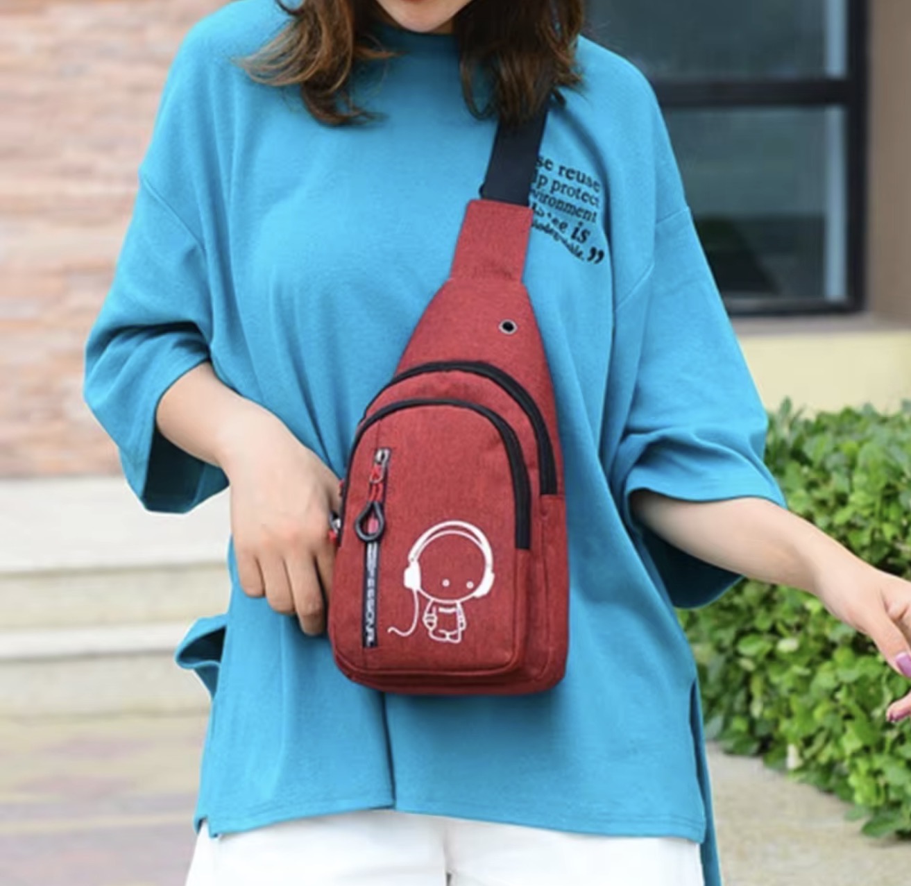 Glow Pack Pro™ – Självlysande crossbody bag