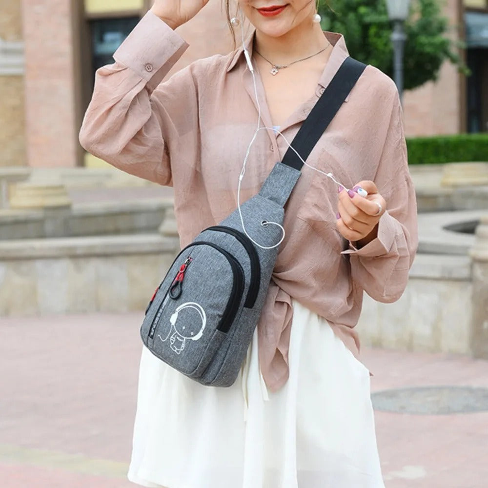 Glow Pack Pro™ – Självlysande crossbody bag